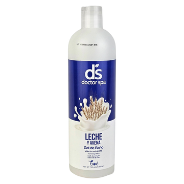 Doctor Spa gel de baño leche y avena 25.36 oz