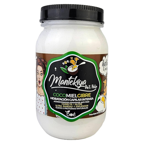 Mantekiya Pal Pelo Hair Mask Coconut Honey Ginger