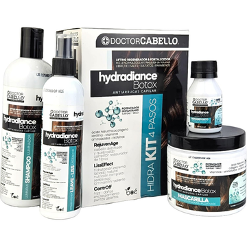 Doctor Cabello Hydradiance Botox Hair Treatment Kit  (4 Steps)