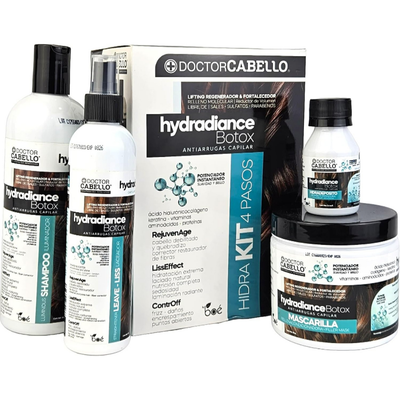 Doctor Cabello Hydradiance Botox Hair Treatment Kit  (4 Steps)