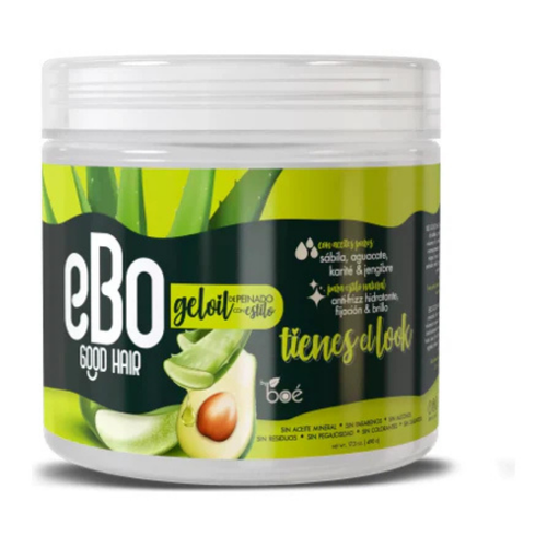 Boé eBo Good Hair GelOil Sábila y Aguacate (12 oz)