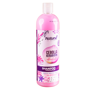 Naturse Cebolla Kera Botin Shampoo crecimiento y fortaleza 10.1oz