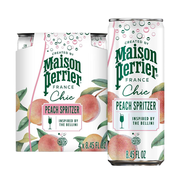 Maison Perrier Chic Peach sparkling water durazno