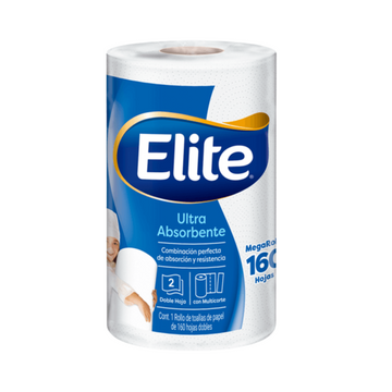 Elite Paper Towel Single Roll toalla papel absorbente 160 hojas