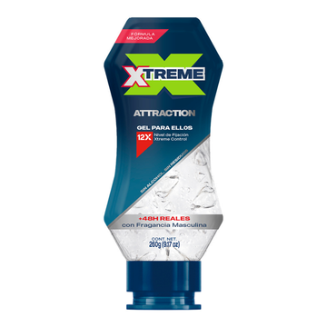 Gel para cabello Xtreme Attraction fijación 12× 9.17oz