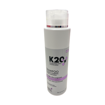 K20 Nanometric Smoothing Shampoo 16oz con argán oliva aguacate
