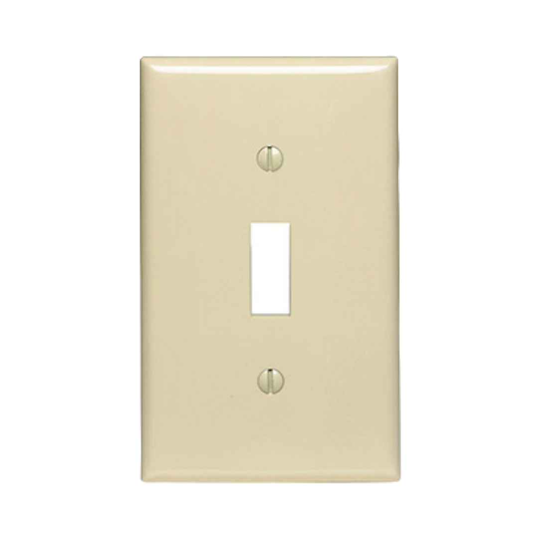 Switch Plate Cover tapa para interruptor sencillo blanco e ivory