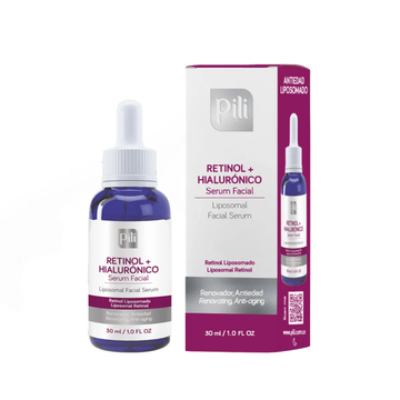 Pili Retinol + Hyaluronic Acid Serum 30ml suero facial antiedad