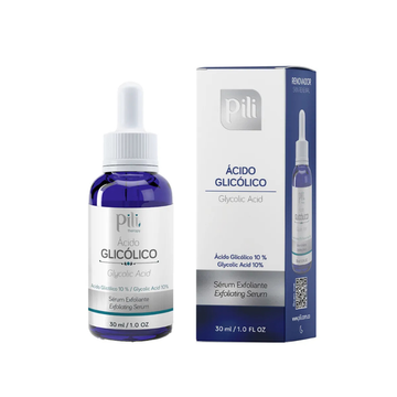 Pili Glycolic Acid 10% Serum 30ml exfoliante facial renovador
