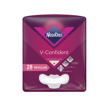 Nosotras V-Confident Daily Liners protectores diarios 28 unidades