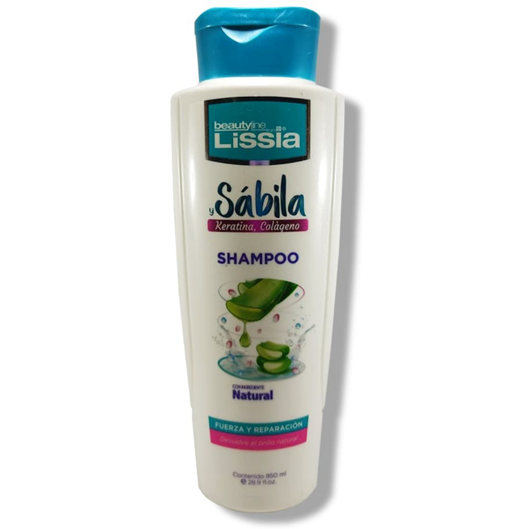 Beauty Line Lissia Shampoo Sabila Keratina Colageno 850ml