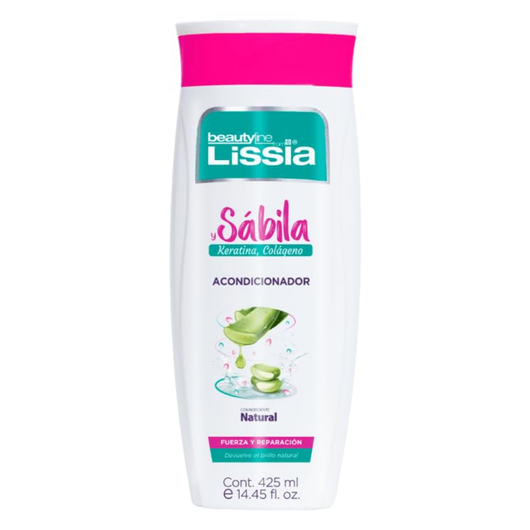 Beauty Line Lissia Acondicionador Sabila Keratina Colageno 425ml