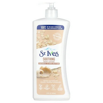 St. Ives Soothing Oatmeal & Shea Butter Body Lotion (21 oz)