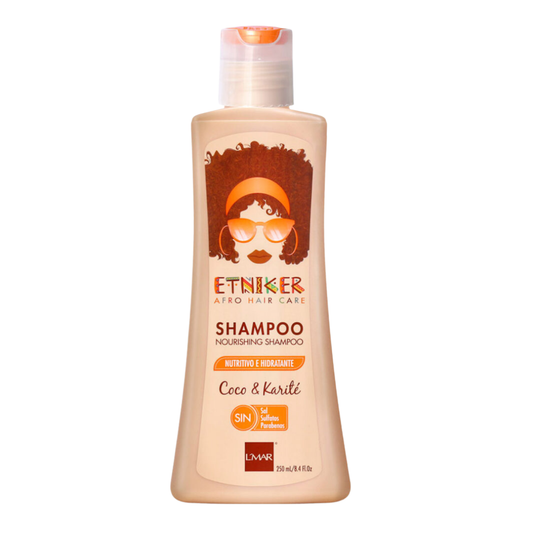 Shampoo nutritivo e hidratante Etniker Afro Hair Care con Coco y Karité