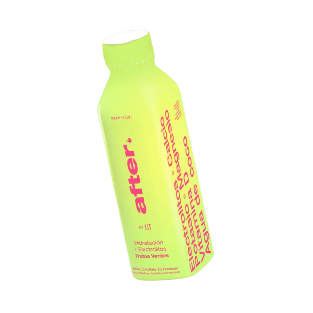 After by Lit bebida hidratante Frutos Rojos electrolitos 500ml