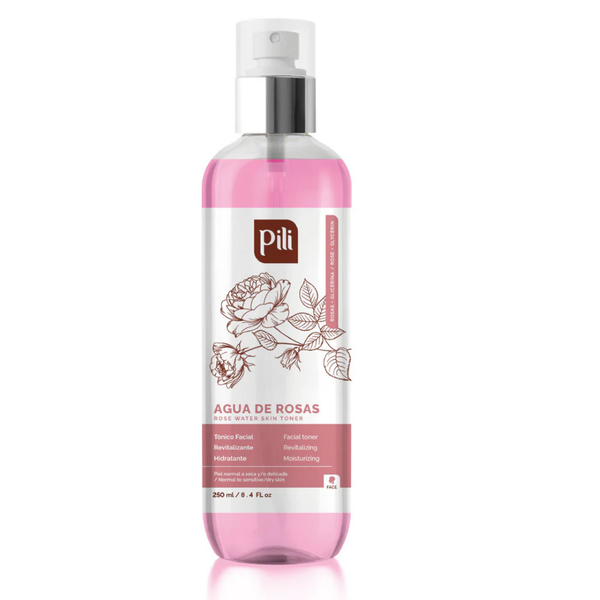Pili Rose Water Skin Toner Spray (8.4oz)