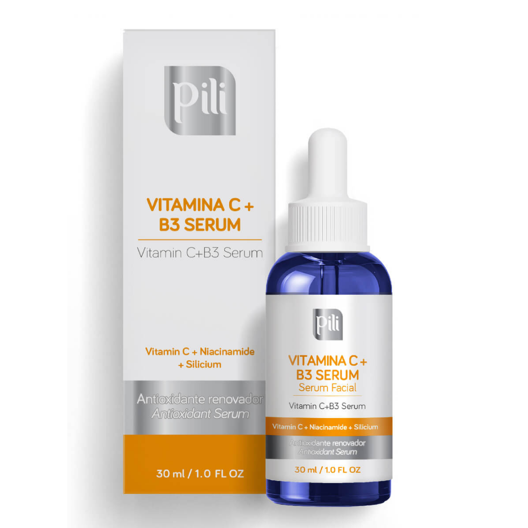 Pili Vitamin C Niacinamide Serum 30ml suero facial antioxidante