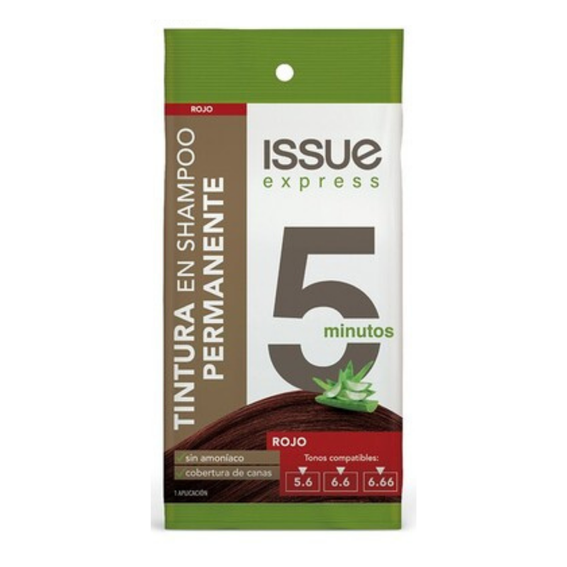 Issue Express 5 Minute Permanent Hair Color Sachet Red