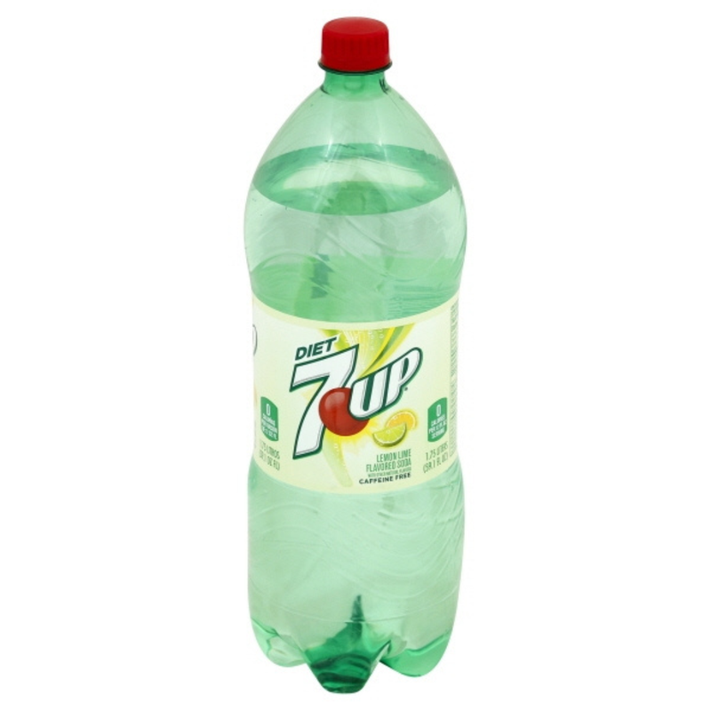 Diet 7UP Lemon Lime Soda Zero Sugar (1.75L)