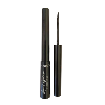 Nabi Liquid Eyeliner delineador líquido waterproof negro 5ml