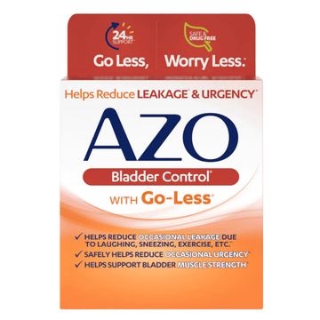 AZO Bladder Control with Go-Less 54 capsulas suplemento vejiga