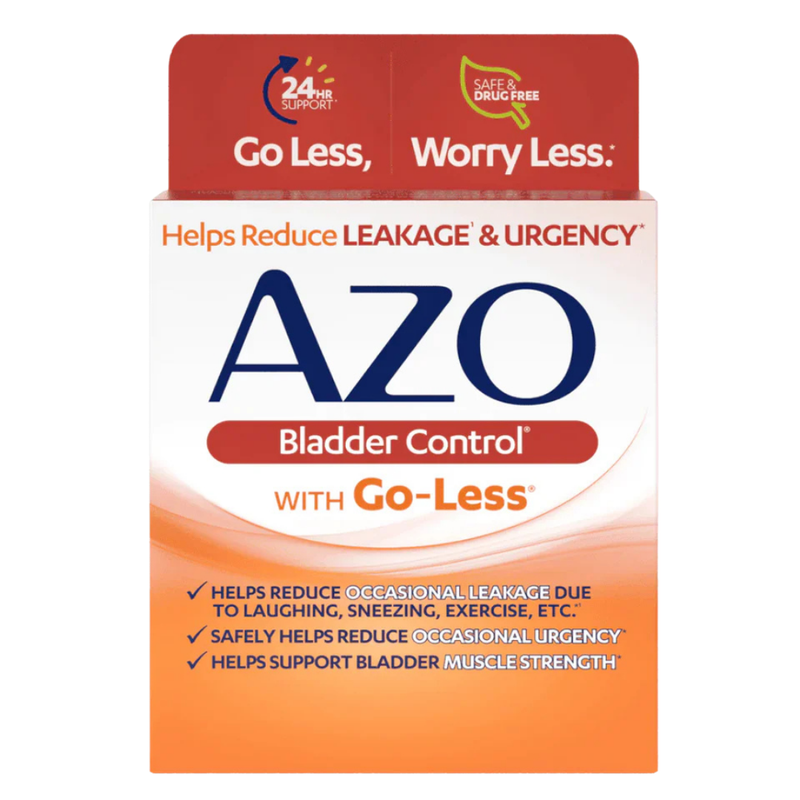 AZO Bladder Control with Go-Less Supplement Capsules (54 ct)