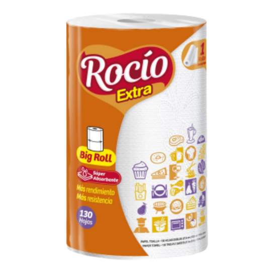 Rocío Extra big roll toilet paper papel higiénico