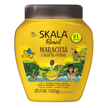 Skala Maracujá 2-in-1 crema para definir rizos