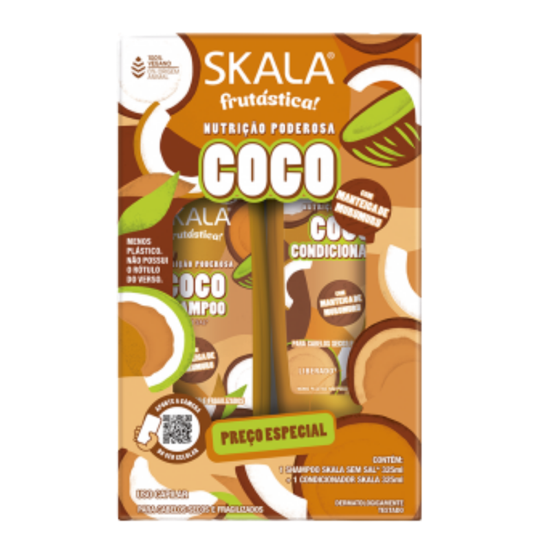Skala Frutástica Coco Powerful Nutrition Shampoo & Conditioner Set (2 x 11.0oz)