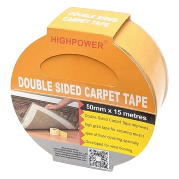 Double Sided Carpet Tape cinta doble cara para alfombras 50mm x 15m