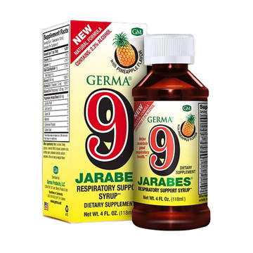 Germa 9 Herbal Syrups set jarabes naturales 4oz