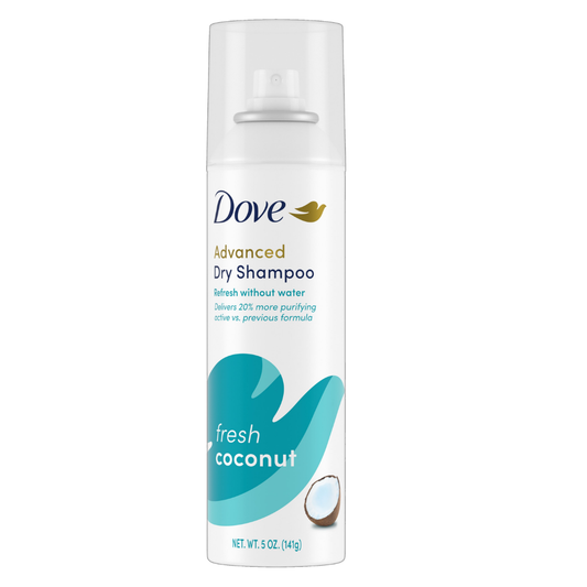 Champú seco Dove Advanced Care Fresh Coconut absorción de grasa