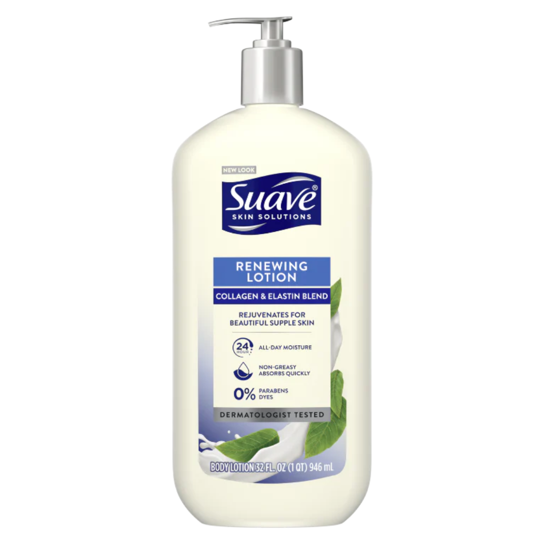 Suave Skin Solutions Soothing Aloe Lotion hidratante calmante 32oz