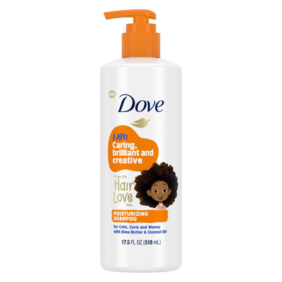 Dove Kids Care Hair Love Moisturizing Shampoo (17.5oz)