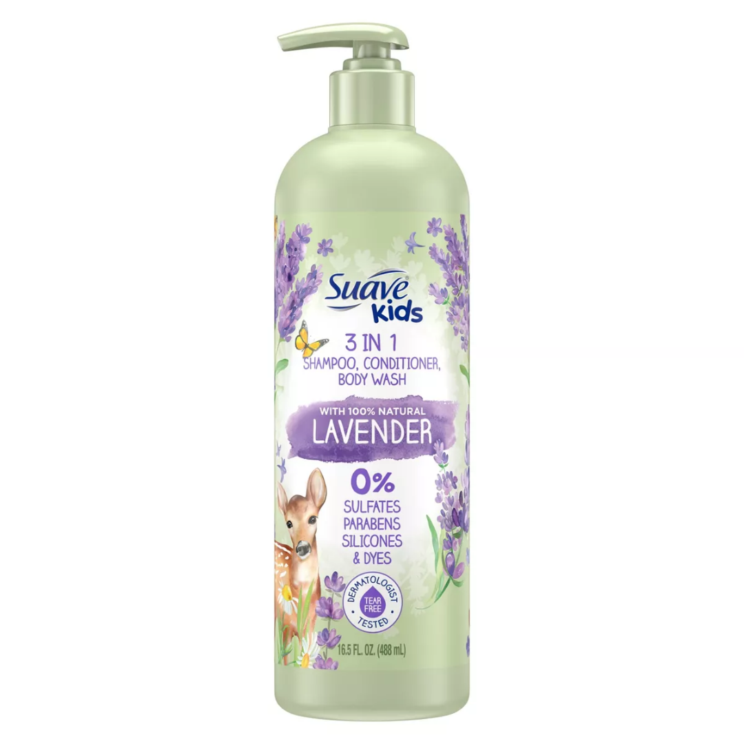Suave Kids 3-in-1 Coconut shampoo acondicionador gel 22.5oz