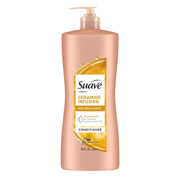 Suave Professionals Ceramide Infusion Age Brilliance Conditioner 28oz botella