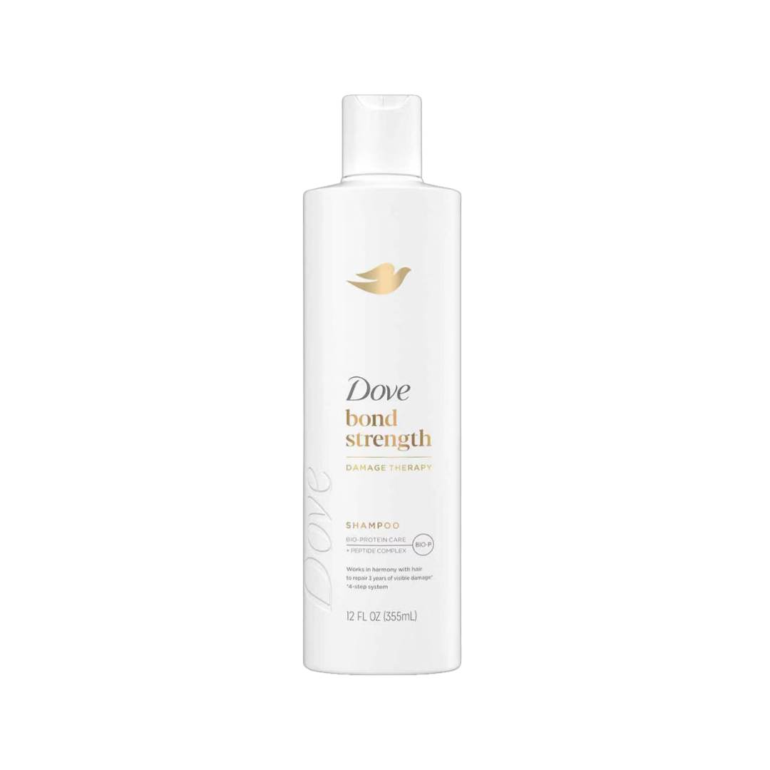 Shampoo Dove Bond Strength para cabello dañado 12oz