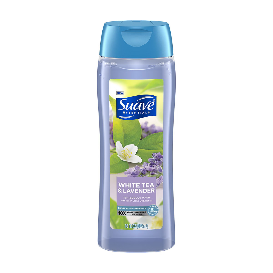 Suave Gentle Body Wash Shea Butter & Almond Oil limpieza suave 18oz