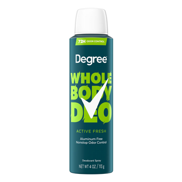 Degree Men Active Fresh desodorante antitranspirante barra 4oz