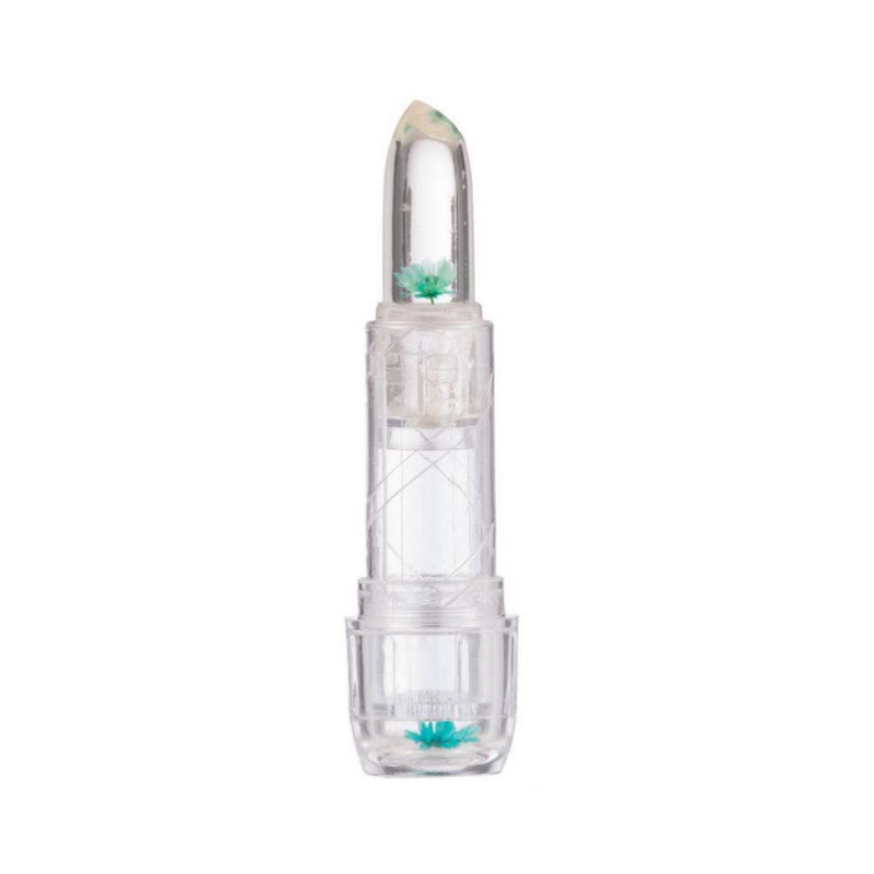 Blossom Crystal Color Changing Lip Balm Turquoise 0.1oz