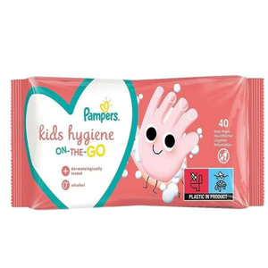 Pampers Kids Hygiene On-The-Go Baby Wipes (40 ct)