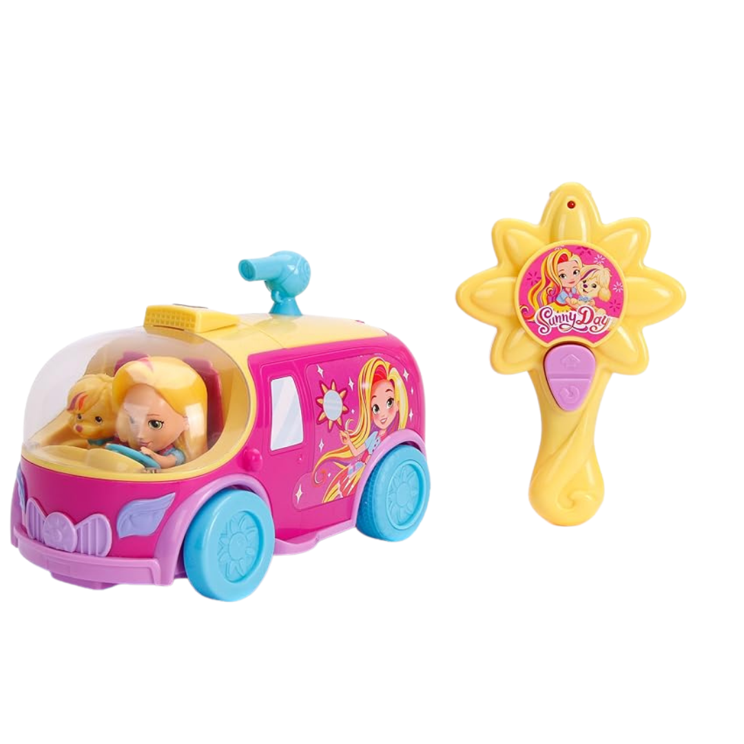Sunny Day Glam Van coche control remoto juguete niñas