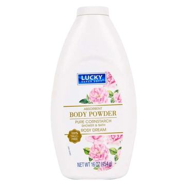 Shower & Bath talco corporal Rosy Dream, suaviza y perfuma la piel