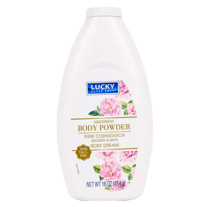 Shower & Bath Absorbent Body Powder Rosy Dream (8oz)