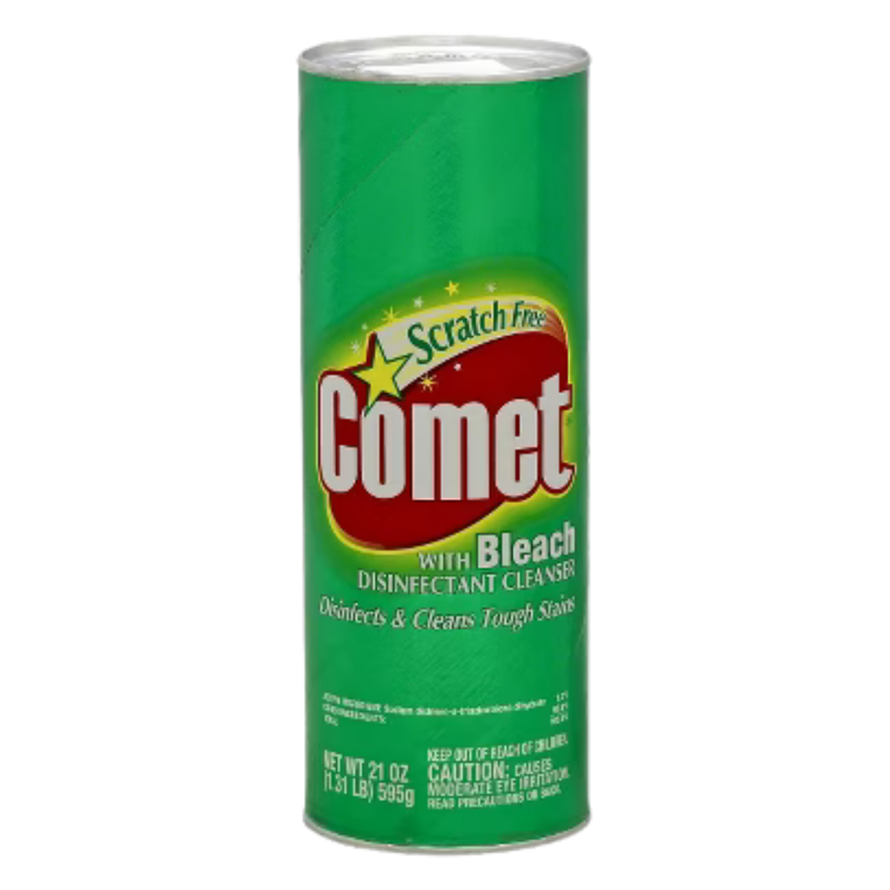 Comet Disinfectant Cleanser Powder with Bleach (21oz)
