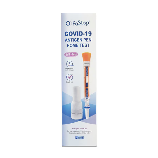 FaStep COVID-19 Antigen Pen Home Test prueba rapida 2 unidades