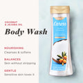 Gel de baño de coco y aceite de jojoba Carres
