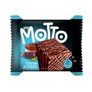 My Motto Wafer Bar Cocoa & Cocoa barra de oblea cacao