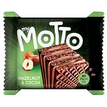 My Motto Wafer Bar Hazelnut & Cocoa barra de oblea avellana cacao