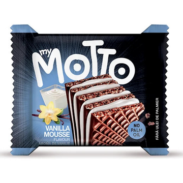 My Motto Wafer Bar Vanilla Mousse barra de oblea vainilla